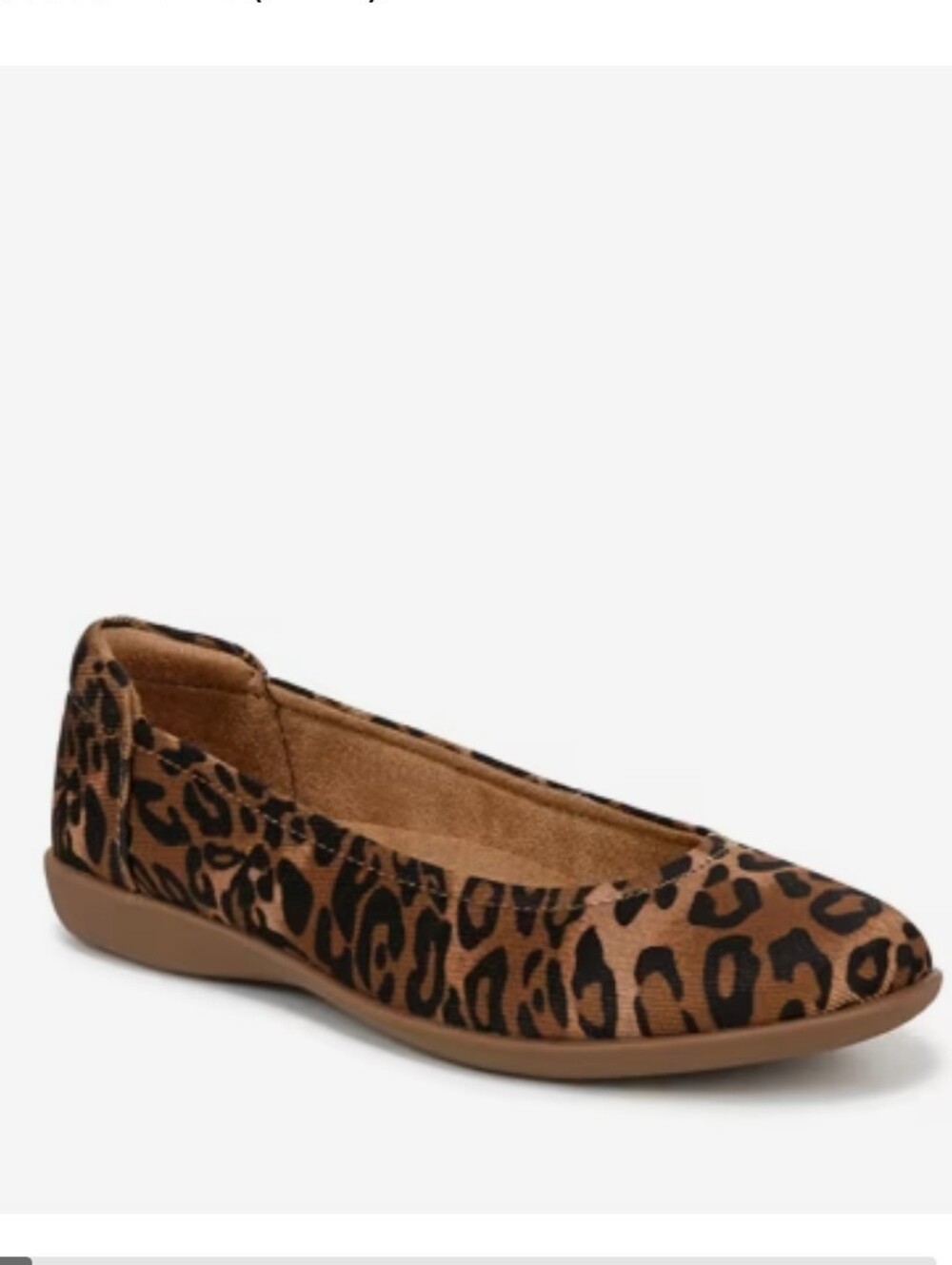 NATURALIZER LEOPARD FLEXY BALLET FLAT SZ 10 - Picture 2 of 11